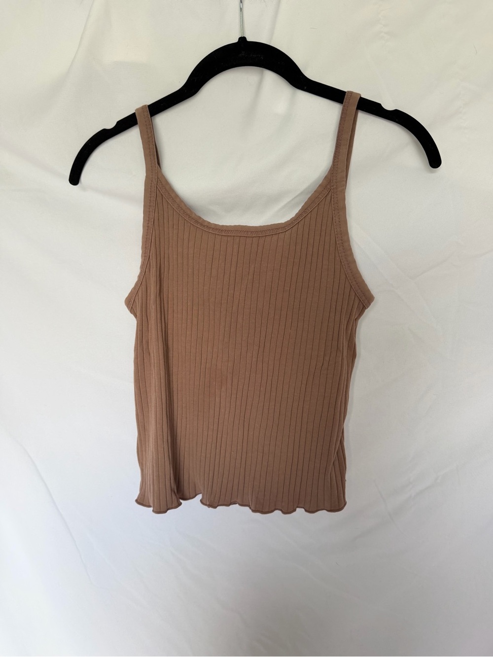 Old Navy Ribbed Tank Top in Taupe